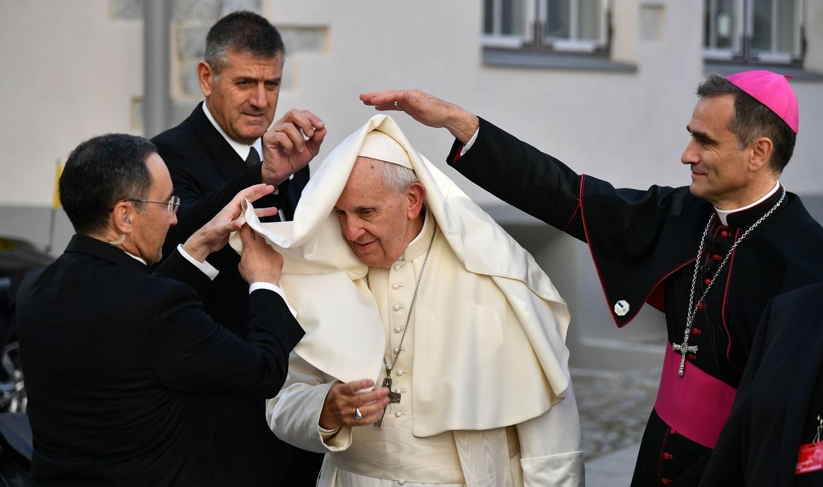 Popiežius Pranciškus Estijoje