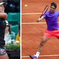 Teniso gražuolė A. Ivanovič ir maestro R. Federeris – „Roland Garros“ aštuntfinalyje