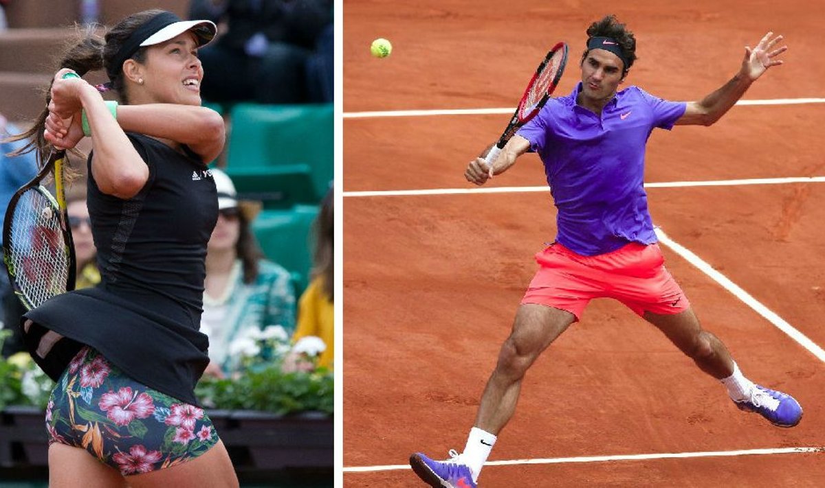 Ana Ivanovič ir Rogeris Federeris