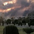 Dronai atakavo naftos perdirbimo gamyklą Saudo Arabijoje: kilo gaisras