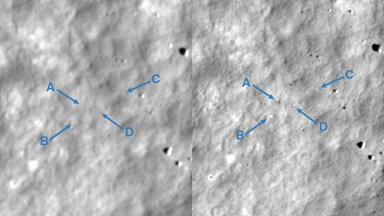 Virš Mėnulio prasikridęs NASA zondas paviršiuje aptiko iki šiol neregėtus objektus: prieš mėnesį jų ten dar nebuvo