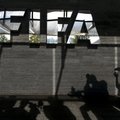 Šveicarijoje areštuoti korupcija įtariami FIFA aukšti pareigūnai