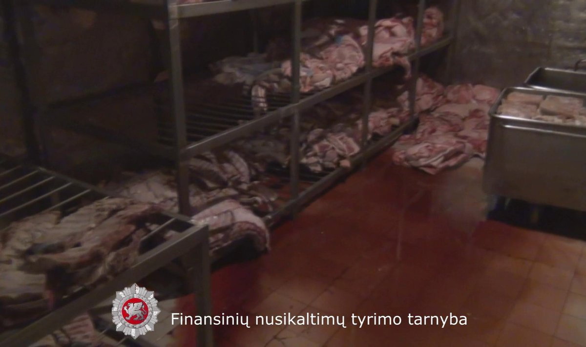 FNTT atliko kratas mėsos perdirbimo įmonėje