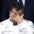 „Mercedes“: kitose lenktynėse nedovanosime L. Hamiltonui pergalės