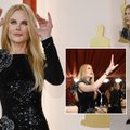Nicole Kidman per „Oskarų“ ceremoniją privertė gerbėjus sunerimti: dėmesį patraukė keistu savo elgesiu
