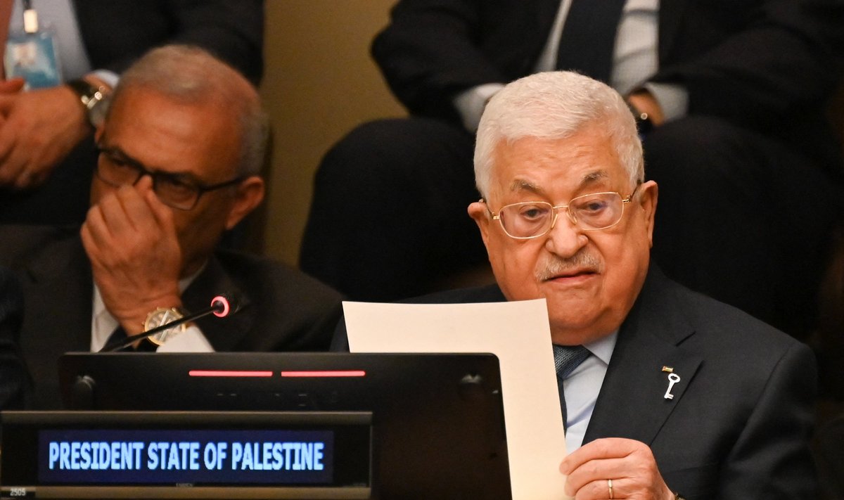 Palestinos valstybės prezidentas Mahmudas Abbasas