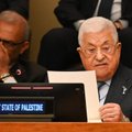 Kitą savaitę Kinijoje viešės palestiniečių prezidentas