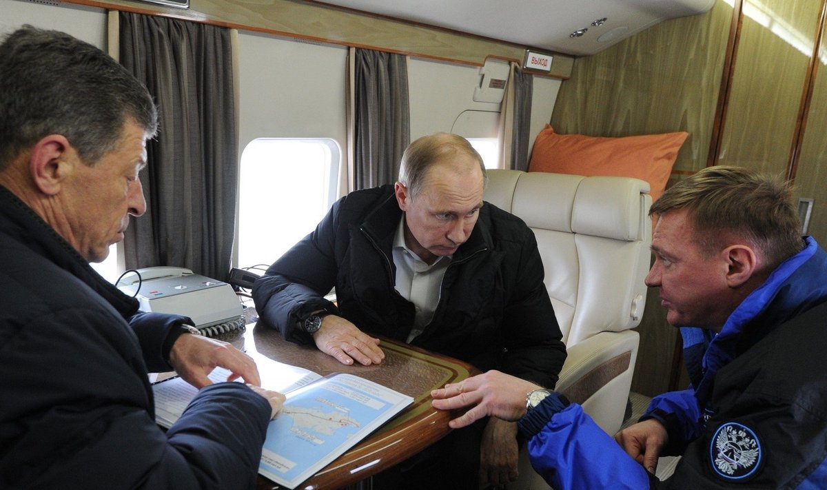 Vladimiro Putino vizitas Kryme