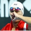 Dukart čempionu tapęs kinas S. Yangas Kazanėje užpuolė brazilų plaukikę