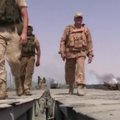 Rusijos kariai Sirijoje nutiesė tiltą per Eufrato upę