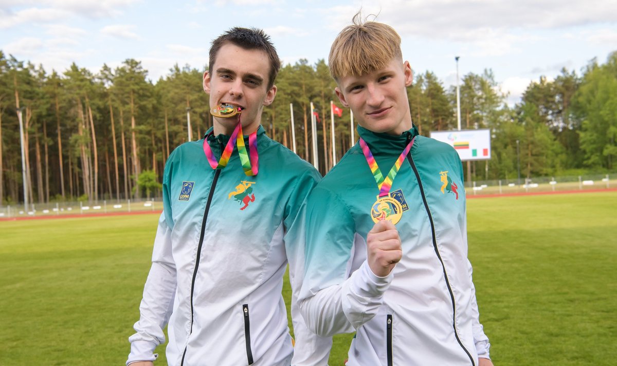 Nojus Chmieliauskas ir Lukas Gaudiešius / pentathlon.lt