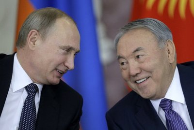 Vladimiras Putinas, Nursultanas Nazarbajevas