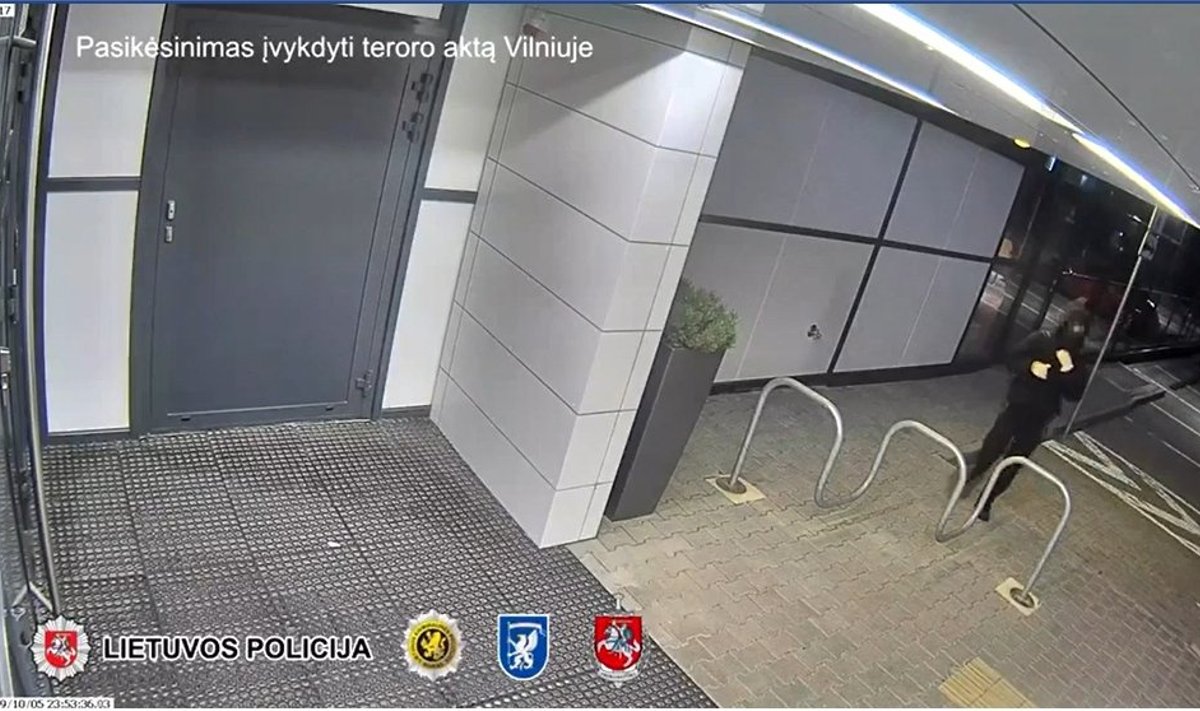 Pasikėsinimas įvykdyti teroro aktą Vilniuje.