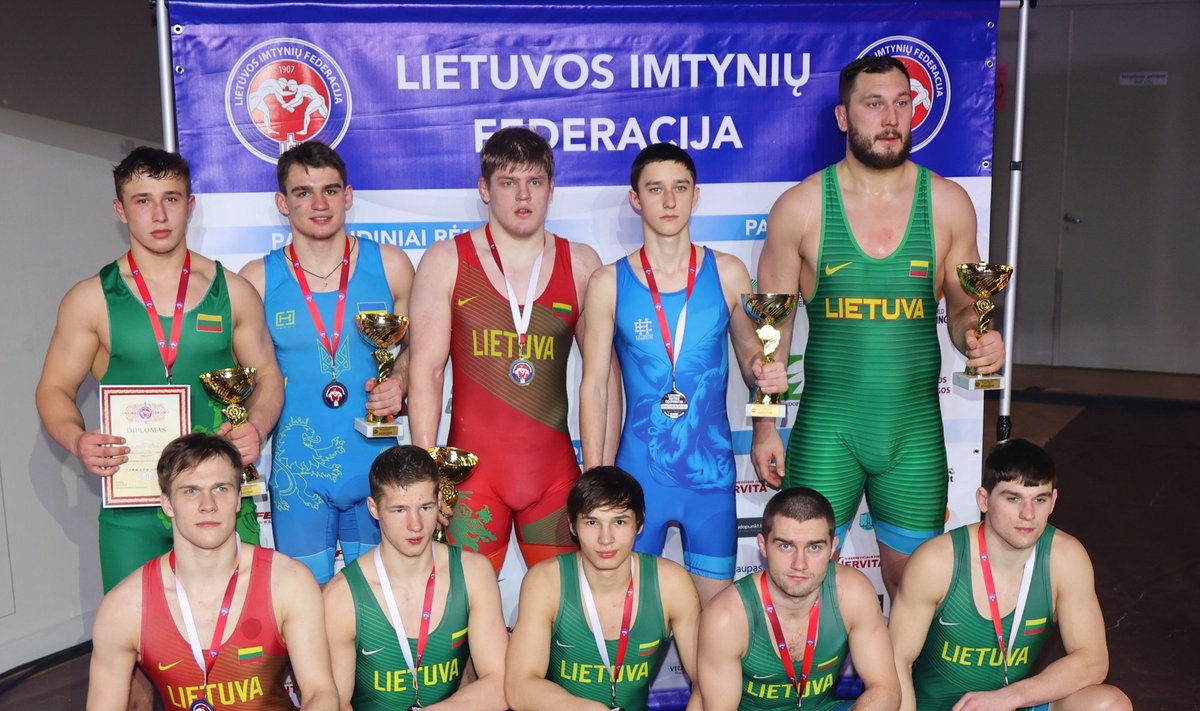 2023 m. Lietuvos imtynių čempionai
