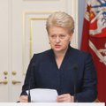 D. Grybauskaitė įvertino visą ministrų sąrašą