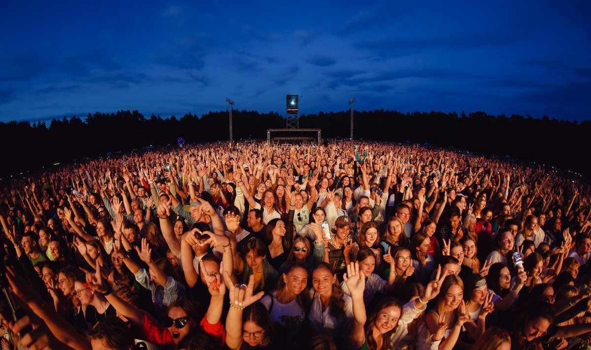 Festivalis „Jaunas kaip Vilnius” į Vingio parką sukvietė dešimtis tūkstančių žiūrovų / Foto: Rytis Šeškaitis