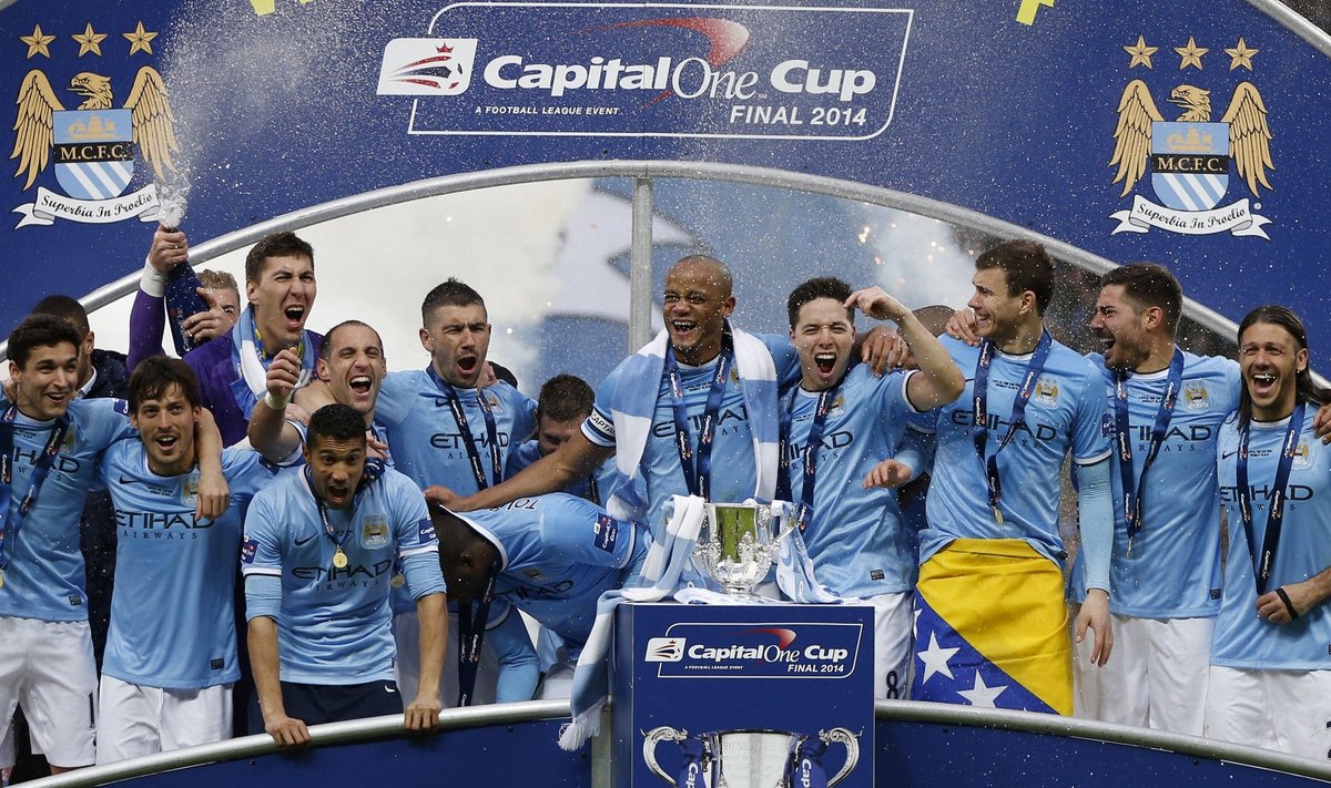 “Manchester City“ futbolininkai iškovojo pirmąjį sezono trofėjų