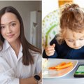 Psichologė apie liūdną šiuolaikinių tėvų įprotį: nė nenumanot, kaip blogai darot leisdami vaikams valgyti priešais ekraną