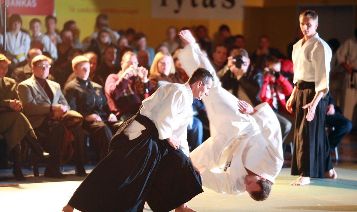 Aikido festivalio akimirka (organizatorių nuotr.)