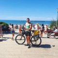 Daugiau kaip 1000 kilometrų kelionę dviračiu aplink Lietuvą įveikęs Vidmantas: tai buvo karališka išvyka