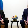 Per susitikimą Osakoje – Trumpo juokelis Putinui