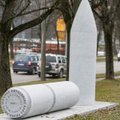 Vilniuje atidengta skulptūra raketų išradėjui Simonavičiui