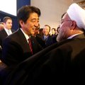 Japonijos premjeras tikisi per diplomatinį vizitą sumažinti įtampą tarp JAV ir Irano