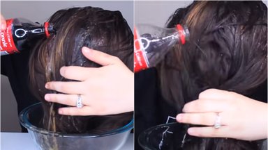 „Youtube“ žvaigždė plaukus išsiplovė gerai žinomu gazuotu gėrimu: tokio efekto nesitikėjo
