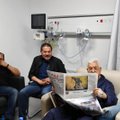 Gydytojas: palestiniečių lyderis lieka ligoninėje