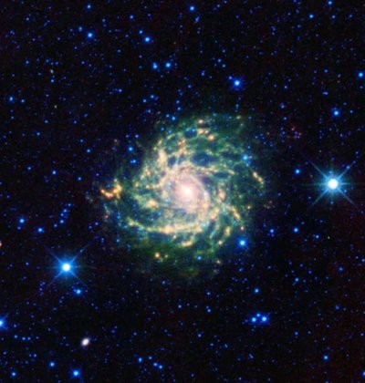 Galaktika IC 342. NASA, ESA, P. Sell/ P. Kaaret/ G. Kober nuotr. 