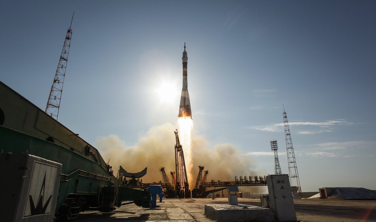 Raketos "Sojuz" pakilimas