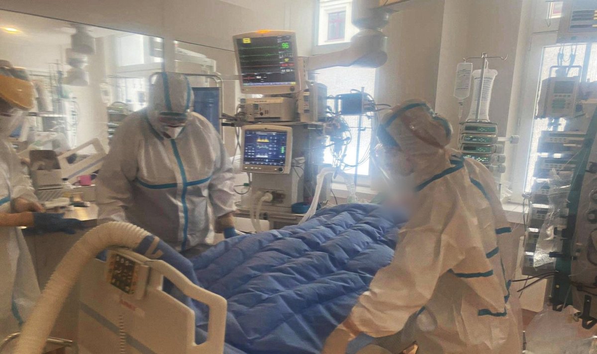 Švyturio dovanota įranga jau naudojama Santaros klinikų Covid-19 sergančių pacientų reanimacijos skyriuje