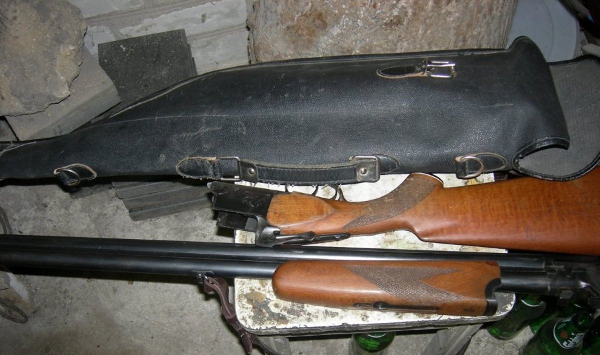 Iš brakonieriaus konfiskuotas šautuvas
