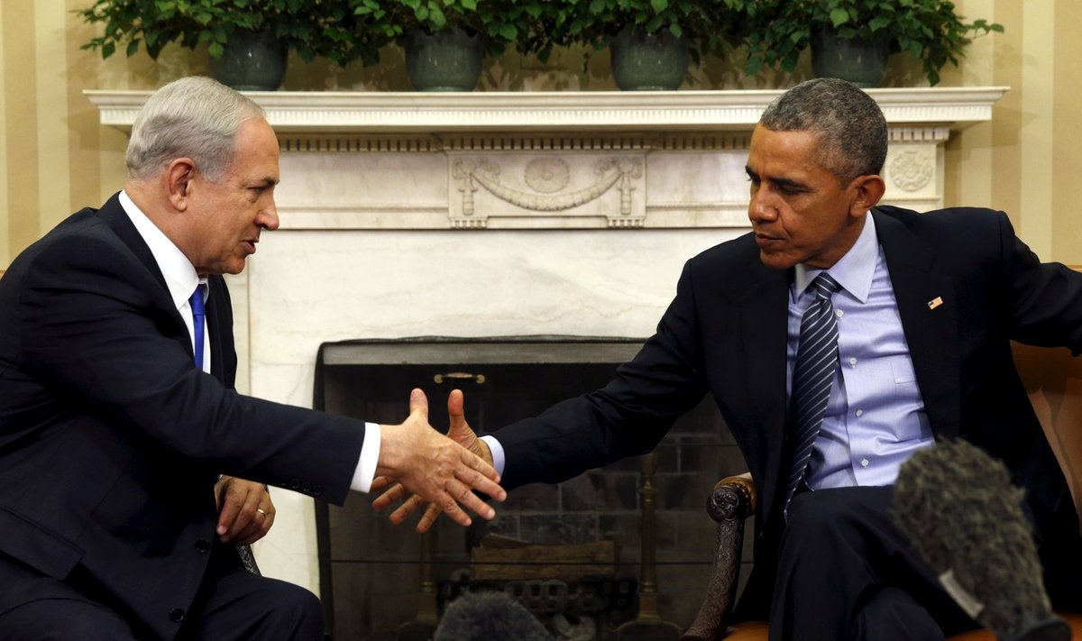 B. Obama,  B. Netanyahu