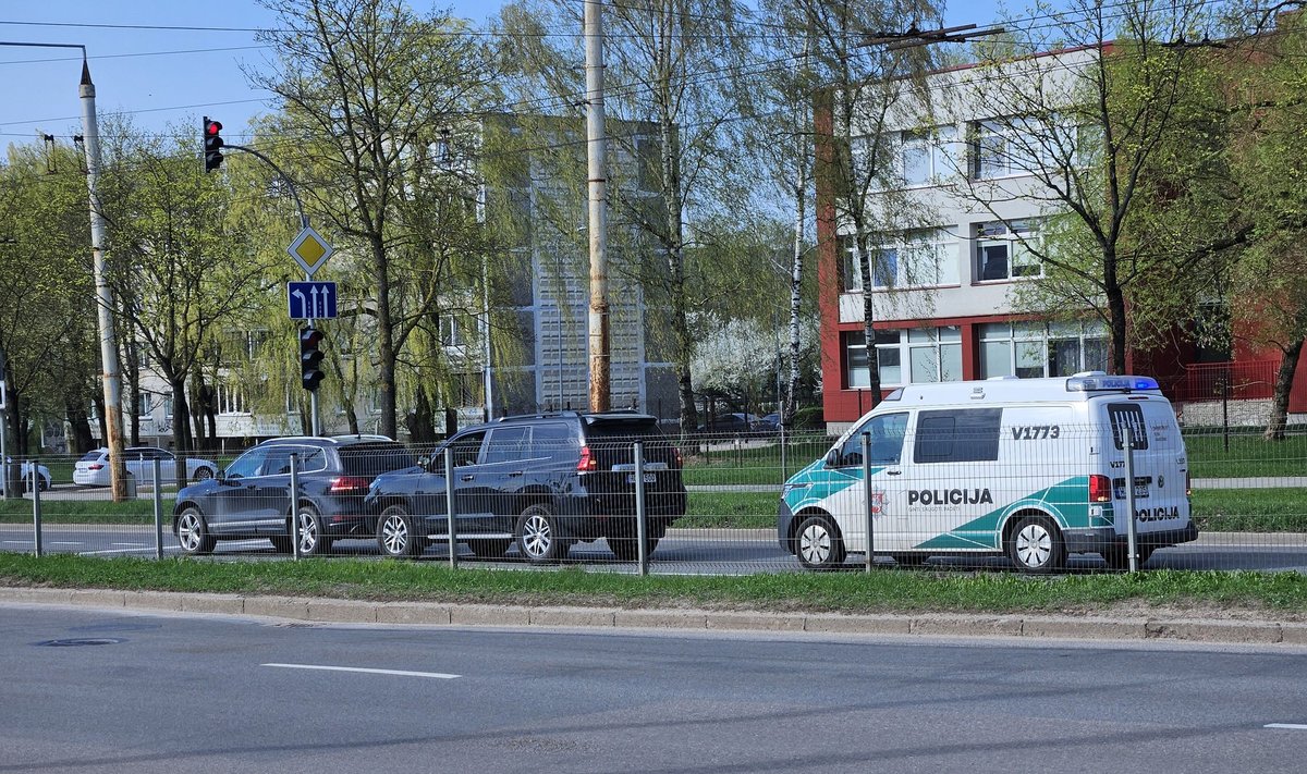 Girto vairuotojo sukelta avarija Vilniuje