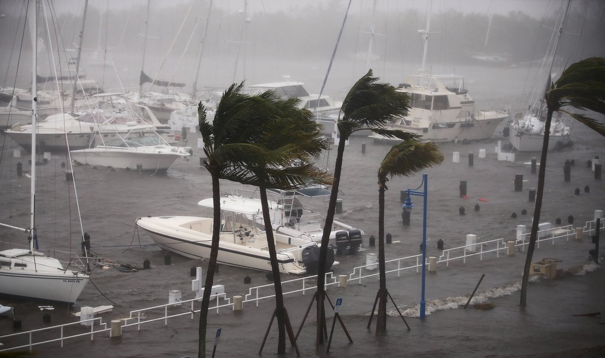 Floridą niokoja uraganas „Irma“