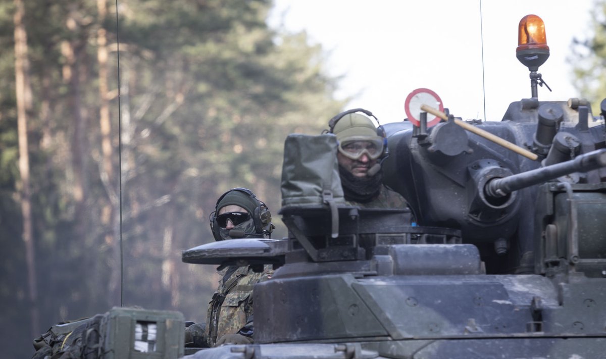 Prasideda NATO priešakinių pajėgų bataliono pratybos