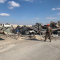 Irako bazė, kurioje yra JAV vadovaujamos koalicijos karių, apšaudyta raketomis
