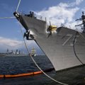 Į Klaipėdos uostą atplaukė Rusijos naikintuvų persekiotas JAV eskadrinis minininkas