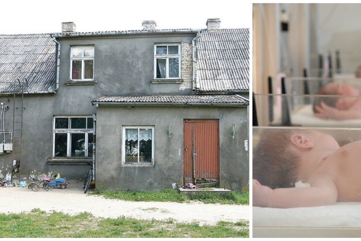 En sjeldenhet i disse dager: familien fra landsbyen Gedgaudiškė fikk sitt 17. barn