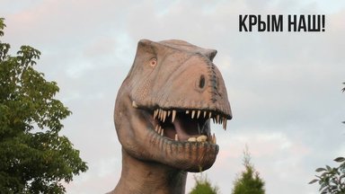 Kremliaus propagandistų naujiena: Krymas Rusijai priklausė dar dinozaurų laikais