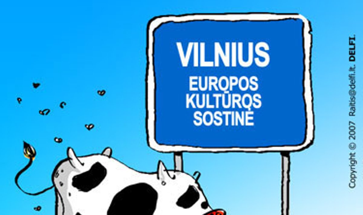 Europos kultūros sostinė - karikatūra