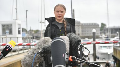 Thunberg po Kachovkos užtvankos sugriovimo prakalbo apie „ekocidą“