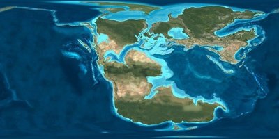 Pasaulis prieš maždaug 160 mln. metų