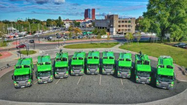 Klaipėdoje „Ecoservice“ atnaujino transporto parką, gatvėse – naujos šiukšliavežės