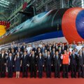„Mums pavyko“: Taivanas parodė pirmąjį savo gamybos povandeninį laivą