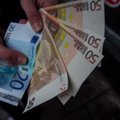 Paaiškino, kokius euro banknotus reikėtų labiausiai tikrinti