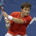 R. Berankis pralaimėjo turnyro Halėje pirmame ture ir vėl neteko progos sužaisti su R. Federeriu