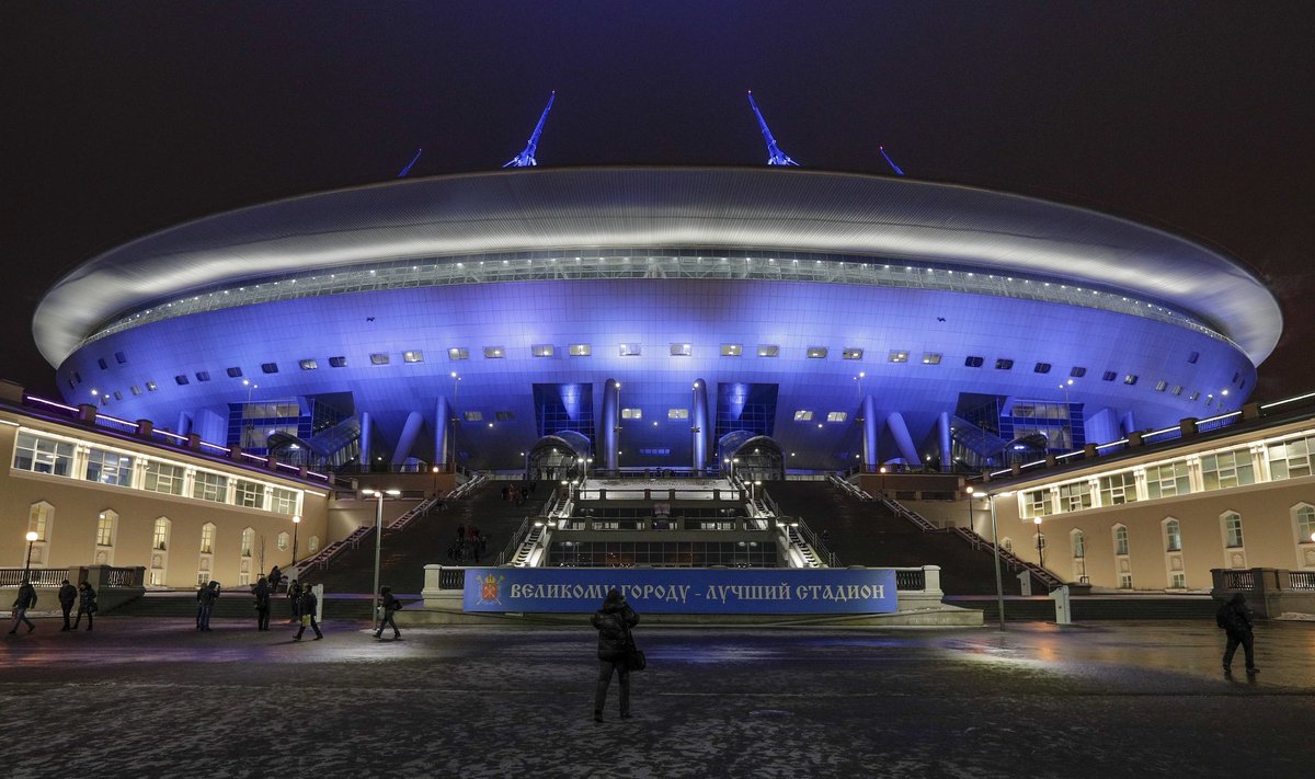 Sankt Peterburgo "Gazprom" stadionas