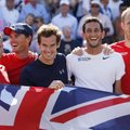 3 mačus laimėjęs A. Murray išvedė britus į Deviso taurės pusfinalį